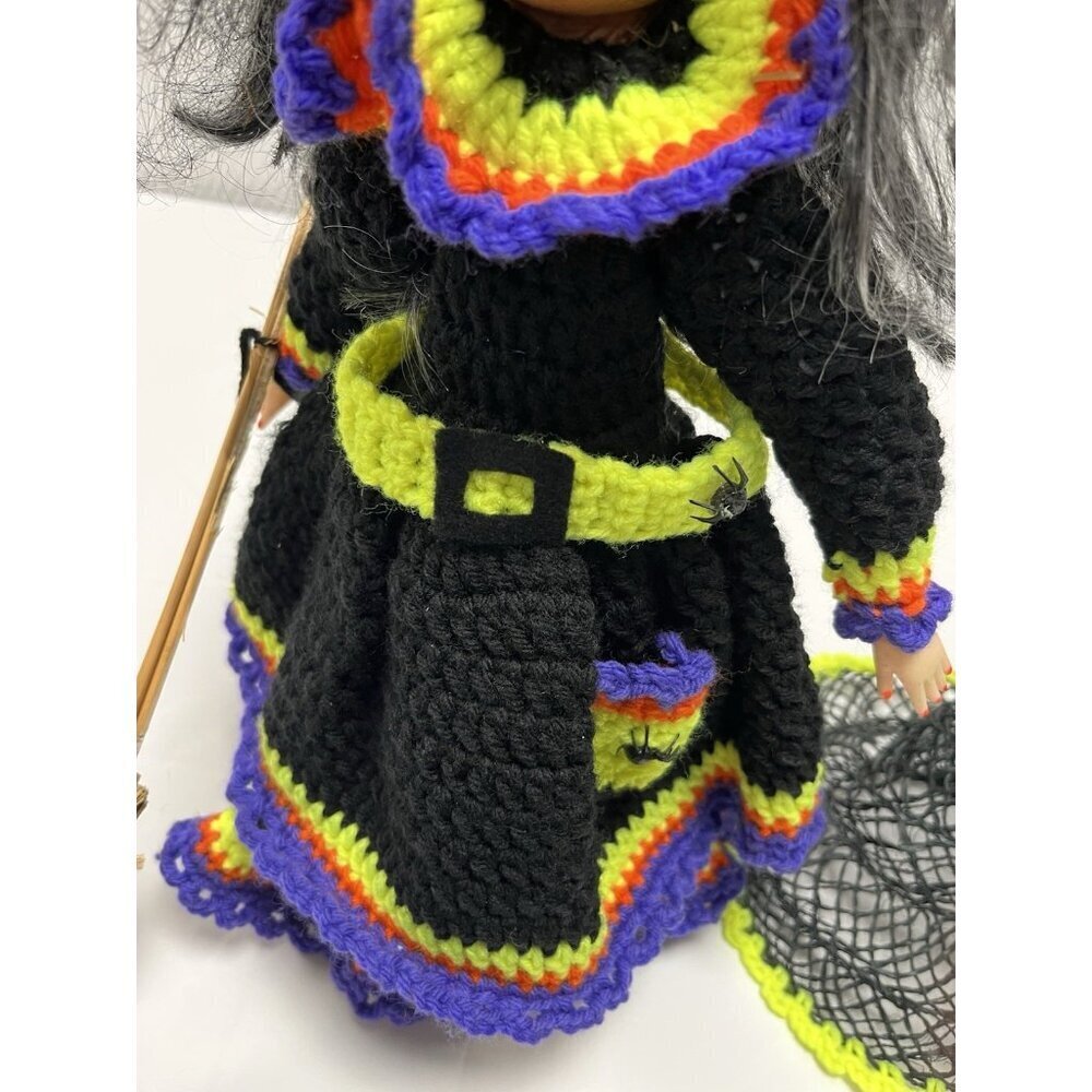 Handmade Halloween Granny Crochet Witch 🎃 - Picture 7 of 9